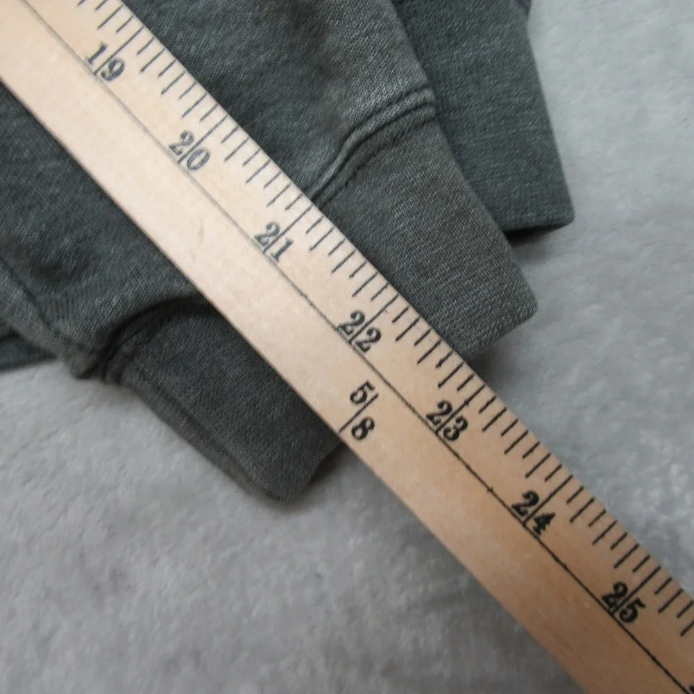 Carhartt‎ Hoodie Mens Medium Gray Loose Fit Midweight Pullover K121 026 LOGO